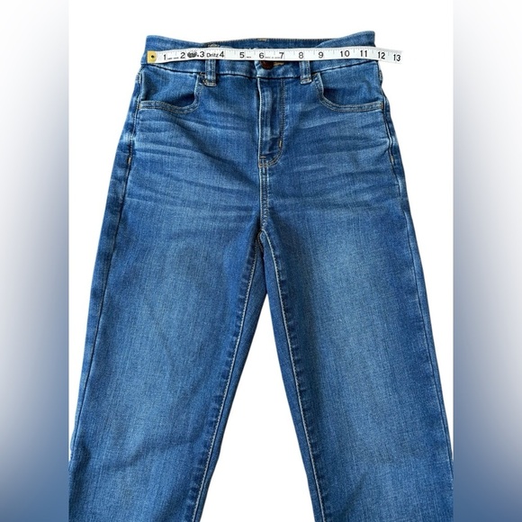 American Eagle Outfitters, Curvy Hi-Rise Jegging, Size 0 Long, Indigo - Picture 6 of 11